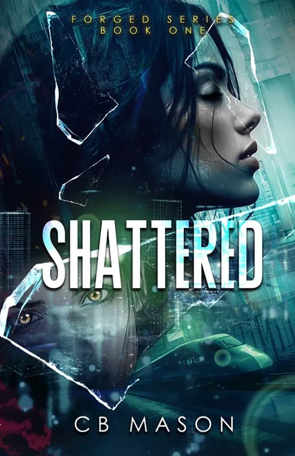 Cover of Shattered by CB Mason