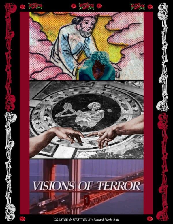 Cover of VISIONS OF TERROR 1 by Edward Marlo Ruiz