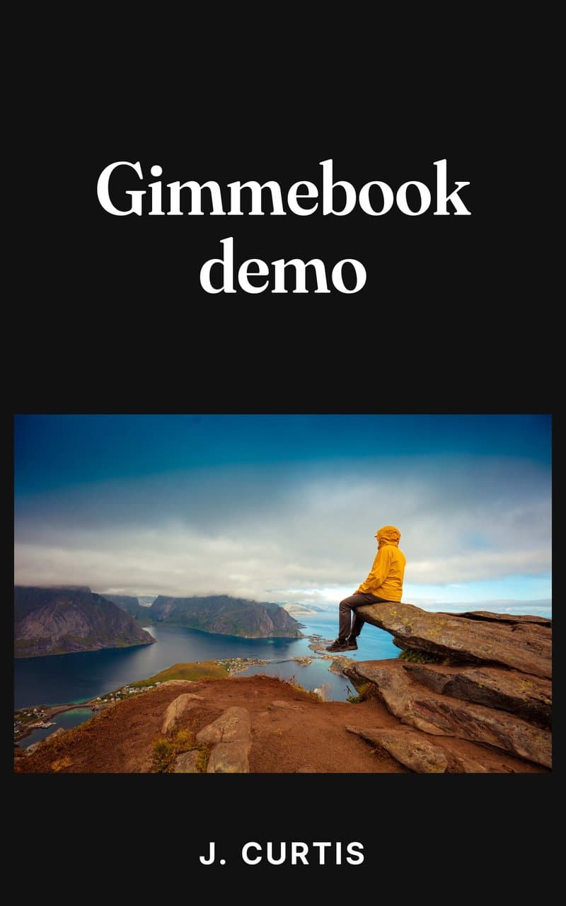 Cover of Gimmebook demo by J. Curtis